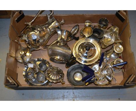 Quantity of miscellaneous silver plate 