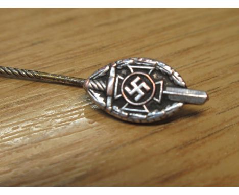 German Third Reich stick pin (indistinctly marked to the reverse) 