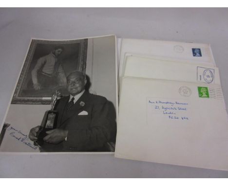 Collection of letters and greetings cards from Speaker Bernard Weatherill to Mrs K. Humphrey Newman, many with the House of C