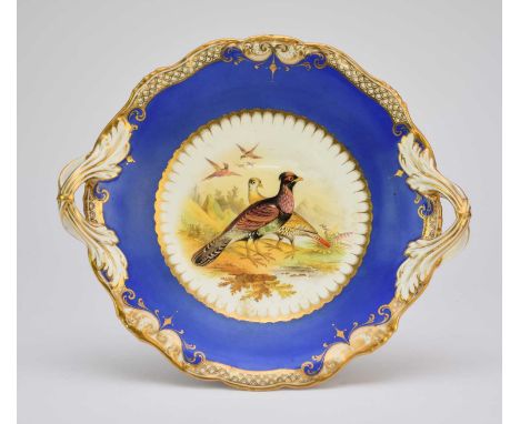 H&R Daniel - A dessert centrepiece, circa 1835 pattern 6681, likely the dessert version of the 'Second Bell' teaware shape, o