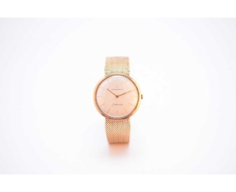 Eterna: A gentleman's 9ct gold bracelet watchModel: Eterna-Matic CentenaireDate: 1961Movement: Cal.1429U 21-jewel, automatic 