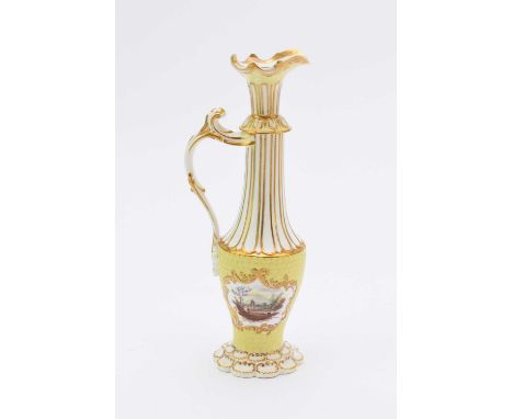 H&amp;R Daniel - A 'Mayflower' scent bottle or 'essence jar', lacking cover, circa 1830-35pattern 179, of single-handled form
