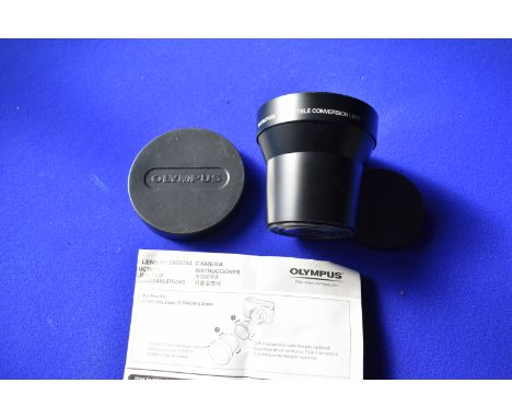 Camera Lens Olympus Teleconverter TCON-17 1.7x Magnification AKA B300 - Excellent condition in carry bag (with manual)