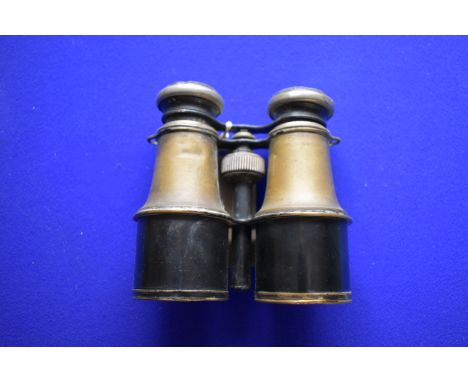Binoculars Field Glasses Vintage Used Worn Condition