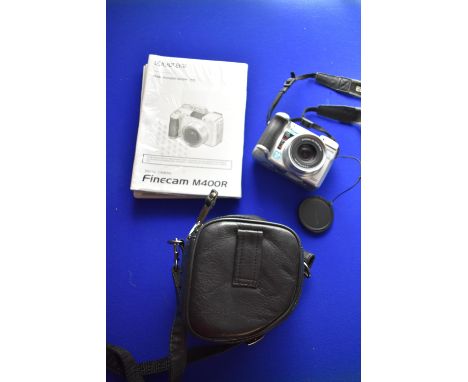 Camera - Kyocera Fincam M400R - 4 Megapixel digital camera in carry case, very good condition with manual and discs