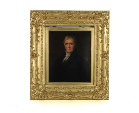 English School, 19th century PORTRAIT OF THOMAS AGNEW OF INCH WIGTONSHIREUnsigned, oil on canvas, in gilt frame28 x 23cm