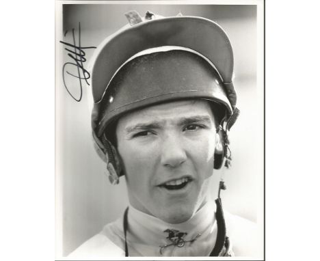 Frankie Dettori signed black and white 10x8 portrait photo £30. Good condition. All signed items will come with a Certificate