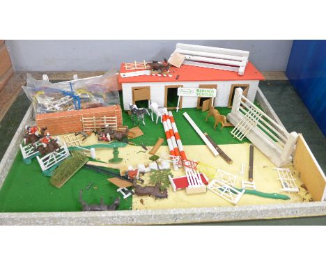 A model Playcraft riding school 
