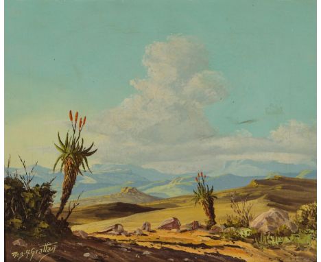 each signed; the first inscribed with the title in pencil on the reverseoil on canvaseach 24,5 by 29cm