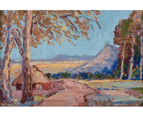 the first inscribed with the artist?s initials, the second signed, the third signed, dated 1953 and titled on the reverseoil 