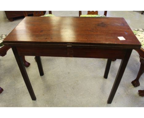 Edwardian Card Table