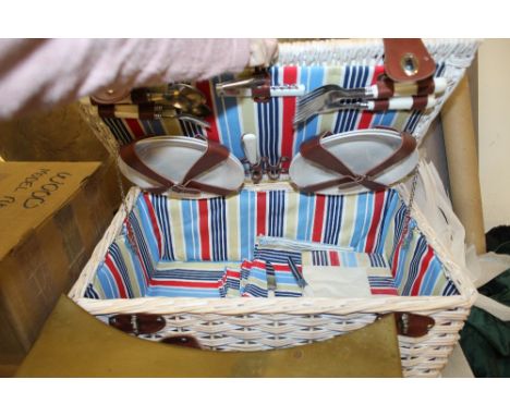 Wickerwork Picnic Hamper