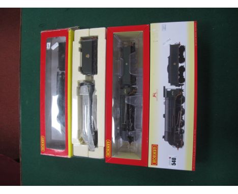 Two Hornby "OO"Gauge/4mm Boxed Steam Locomotives, Ref No 2615 Class A4 4-6-2 BR green R/No 60021 "Wild Swan" very good, good 