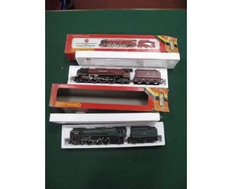 Two Boxed Hornby "OO"Gauge Locomotives and Tenders, comprising of R.066 Coronation Class 7P 4-6-2, R/No 6233 'Duchess of Suth