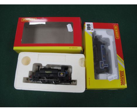 Two Hornby "OO"Gauge/4mm Boxed 0-4-0 Tank Steam Locomotives, Ref No R2672 "Caledonian Railways", GR blue R/No 272, Ref No R32