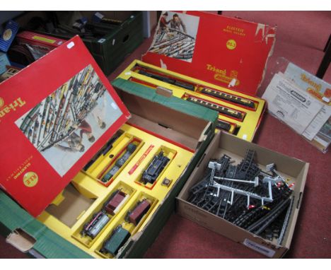 Two Boxed Tri-ang "OO" Gauge Model Railway Sets, comprising of #RS.3 Set 4-6-2 Locomotive and Tender, 'Britannia', R/No. 7000