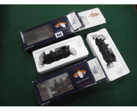 Two Bachmann "OO"Gauge/4mm Boxed Class 3F 0-6-0 "Jinty" Tank Steam Locomotives, Ref No 32-227 LMS black, R/no 7524, Ref No 32