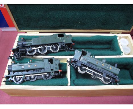 Three "OO"Gauge/4mm Graham Farish Kit Built Tank Steam Locomotives, GWR green, Class 94XX 0-6-0 Pannier R/No 9410, Class 57XX