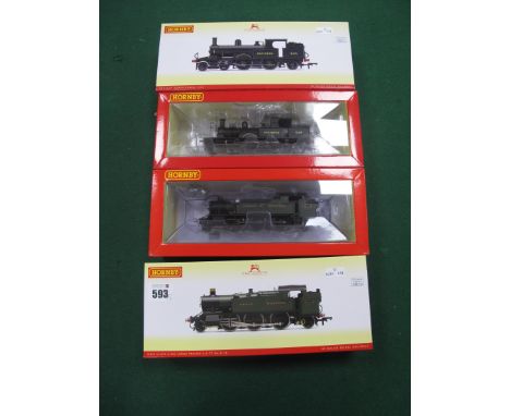 Two Hornby "OO" Gauge Tank Locomotives, comprising of #R3422 4-4-2 T locomotive, R/No 3125, 'Adams Radial', Southern black, #