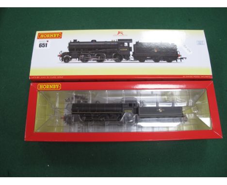 A Hornby Ref No R3243B "OO" Gauge/4mm class KI 2-6-0 Steam Locomotive with Six Wheel Tender, BR black R/No 62064 DCC ready, v