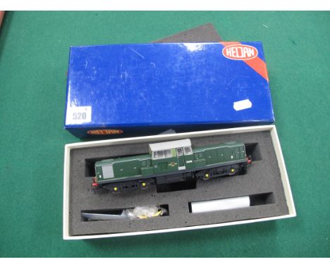 A Heljan "OO"Gauge #17001 Class 17 Diesel Locomotive, R/No D8568, BR green, small yellow panels, boxed.