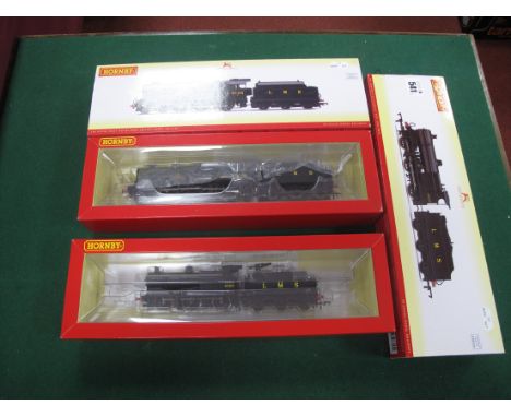 Two Hornby "OO" Gauge Locomotives and Tenders, comprising of #R3557 4-6-0 Royal Scot Class locomotive, 'Royal Army Service Co