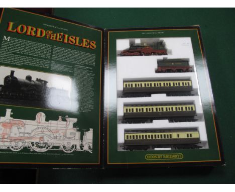 A Hornby "OO"Gauge "Lord of The Isles" Train Pack, comprising of 4-2-2 Dean single achiles class locomotive and tender, R/No 