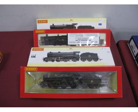 Two Hornby "OO" Gauge 4-6-0 Locomotives and Tenders,  comprising of #R3004, B17/2 locomotive, BR lined green, R/No 61631, 'Se