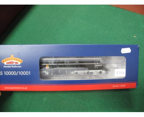 A Bachmann "OO" Gauge #31-999 LMS 10000/10001 Co-Co Diesel Locomotive, BR black and chrome, early emblem (21 DCC), boxed.