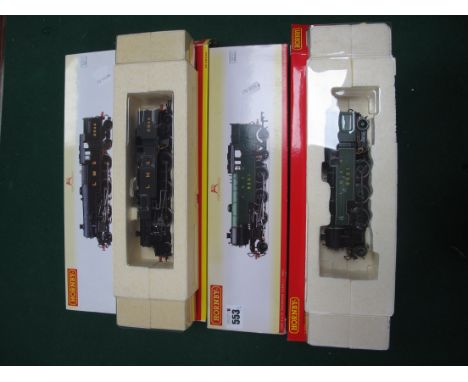 Two Hornby "OO" Gauge/4mm 2-6-4 Tank Steam Locomotives, Ref No P2653 LMS Stanier 4MT LMS black R/No 2546 DCC ready, Ref No R2
