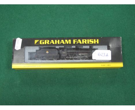 A Graham Farish "N" Gauge Ref No 372-136 4-6-0 Black 5 Steam Locomotive with Six Wheel Tender, BR black R/No 45216, 6 DCC goo