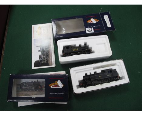 Two Bachmann "OO"Gauge/4mm Boxed Tank Steam Locomotives, Ref No 31.057 0-6-0 Class J72 "Jinty" LNER black R/No 8693, Ref No 3