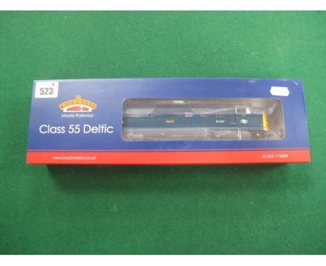 A Bachmann #32-532A "OO Gauge" Class 55 Deltic Locomotive, R/No 55003, 'Meld', BR blue, literature, boxed.