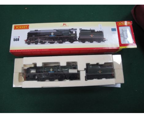 A Hornby "OO"Gauge/4mm Ref No R2587 Class 7P5F 4-6-2 "17 Squadron" BR Green R/No 34062, DCC ready good u/t condition, good bo