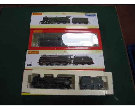 Two Hornby "OO"Gauge/4mm 4-6-0 Steam Locomotives with Six Wheel Tenders, Ref No R2632 Patriot Class 7P BR green R/No 45531 "S