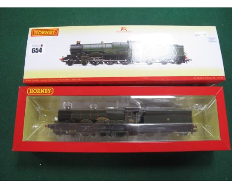 A Hornby "OO" Gauge 4-6-0 Locomotive and Tender, #R3454, GWR Castle Class R/No 5076, 'Dryslwyn Castle', GWR green, DCC ready,