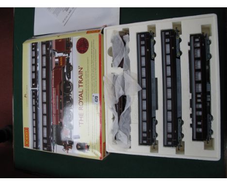 A Hornby (China) Ref No R2370 "OO" Gauge/4mm "The Royal Train" Box Set. comprising 4-6-2  "Duchess of Sutherland" LMS maroon 
