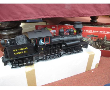 A Bachmann Spectrum "G" Gauge Ref No 81198 Two Truck Shay Steam Locomotive for Spares of Repair, (small parts detached plus i