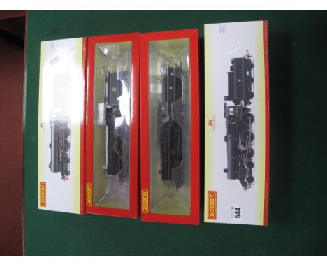 Two Hornby "OO"Gauge/4mm 4-6-0 BR black Steam Locomotives with six Wheel Tenders, Ref No R3546 Class B12 R/No 61576 - DCC rea