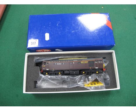 A Heljan "OO"Gauge/4mm Ref No 33701 Boxed Class 33 Bo-Bo Diesel Locomotive, West Coast Railways "Glen Falloch" R/No 33025, go