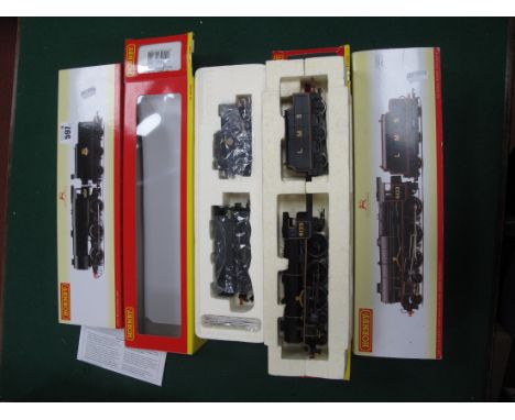 Two Hornby "OO"Gauge/4mm Boxed Steam Locomotives, Ref R2631 4-6-0 Class 7P Royal Scot Class "The Green Howards" LMS black R/N