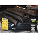 LOT - 4 SHURE EC4 DIVERSITY WIRELESS RECEIVER W/ 8 WIRELESS MICS & SHURE WA404 POWER DIST. SYSTEM