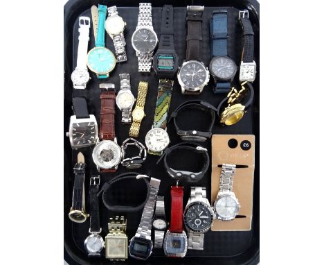 SELECTION OF LADIES AND GENTLEMEN'S WRISTWATCHESincluding Next, Timex, Fossil, Casio, Rotary, DKNY, Sekonda, Swatch, Blink ti