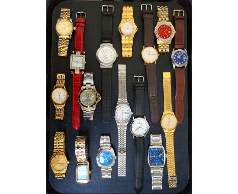 COLLECTION OF GENTLEMAN'S WRISTWATCHESincludes Montine, GMT24 Navigator, Ingersoll and Rotary (16)