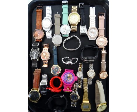 SELECTION OF LADIES AND GENTLEMEN'S WRISTWATCHESincluding Casio, Calvin Klein, Sekonda, Seiko and Ellesse (25)