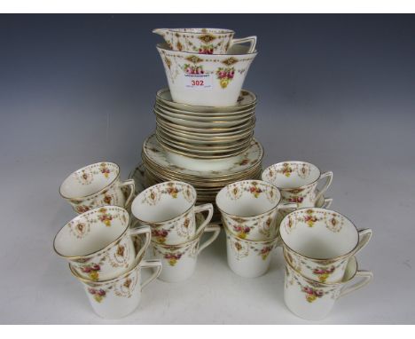 A Milton Radfordian pattern tea service 