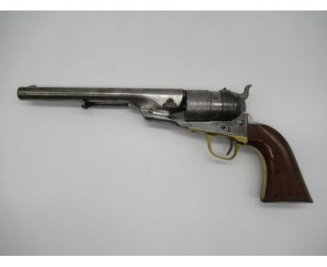 Colt .44 revolver "Richards 1860 army conversion" with matching serial no.198969 barrel with New York address with blanked of