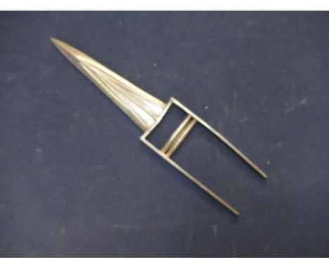 Indian katar dagger, 9 1/2" double edged blade 