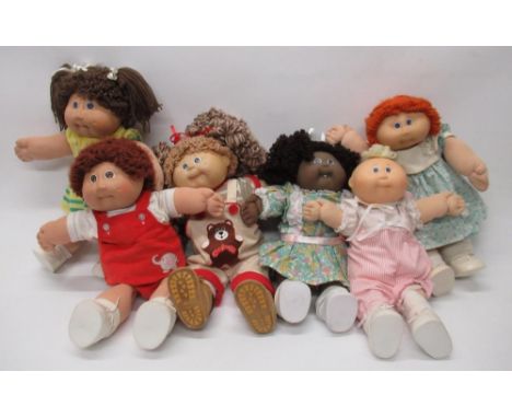 Collection of 1980's Cabbage Patch Kids dolls (6) 