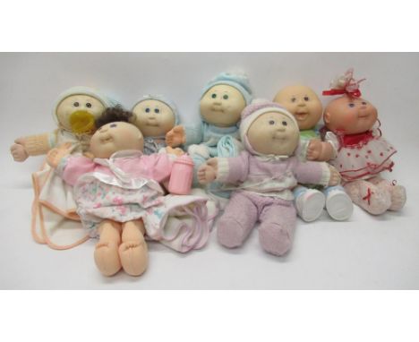 Collection of 1980s Cabbage Patch Kids dolls (7) 